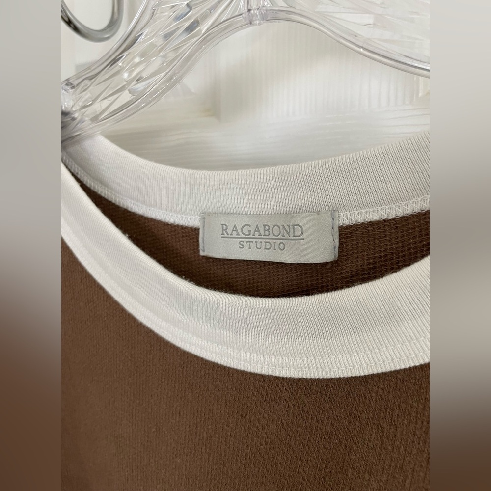 Free People x Ragabond Lost and Found Ringer Tee Size Small - Picture 6 of 8